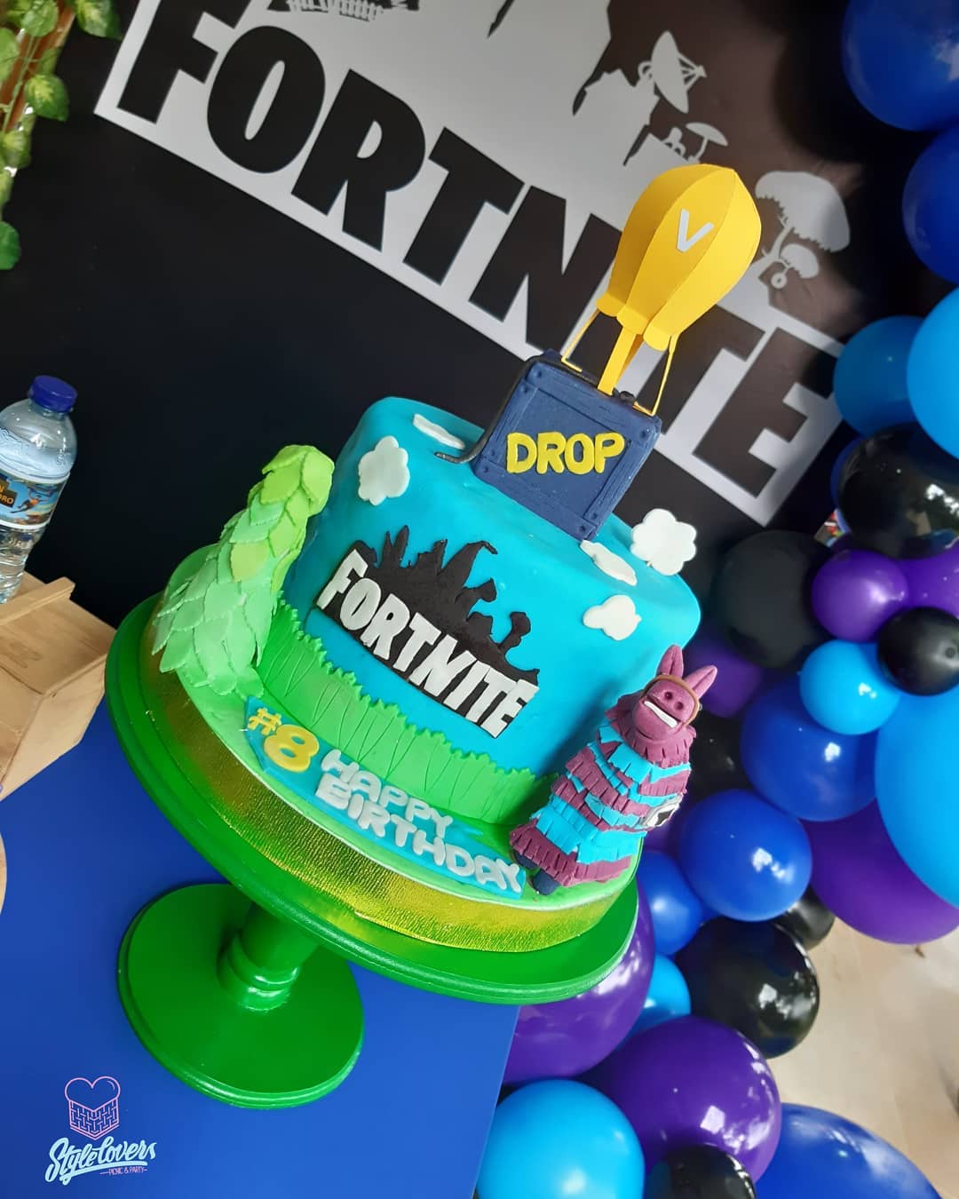 pastel de fortnite 