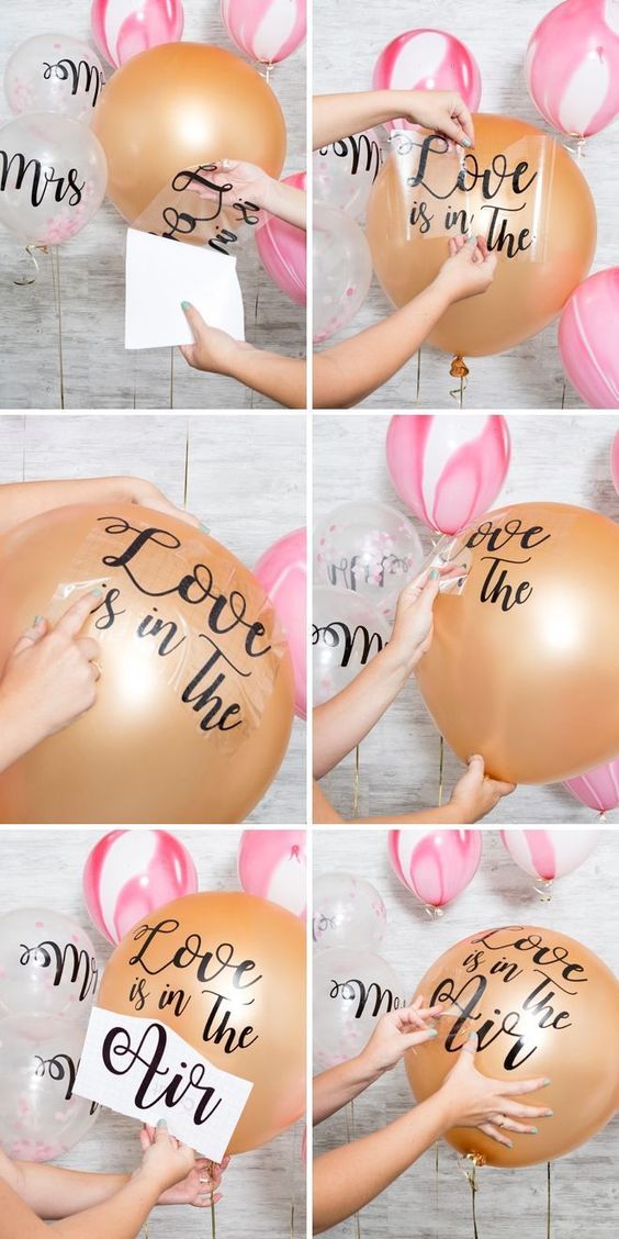 ideas para decorar globos