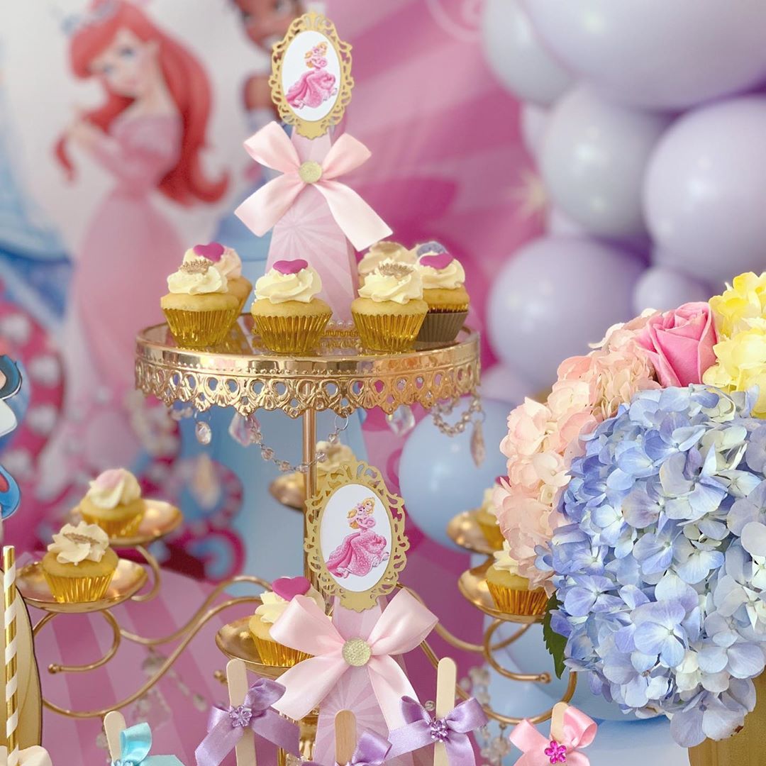mesa de dulces princesas disney