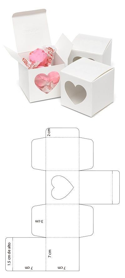 moldes de cajas para imprimir pdf