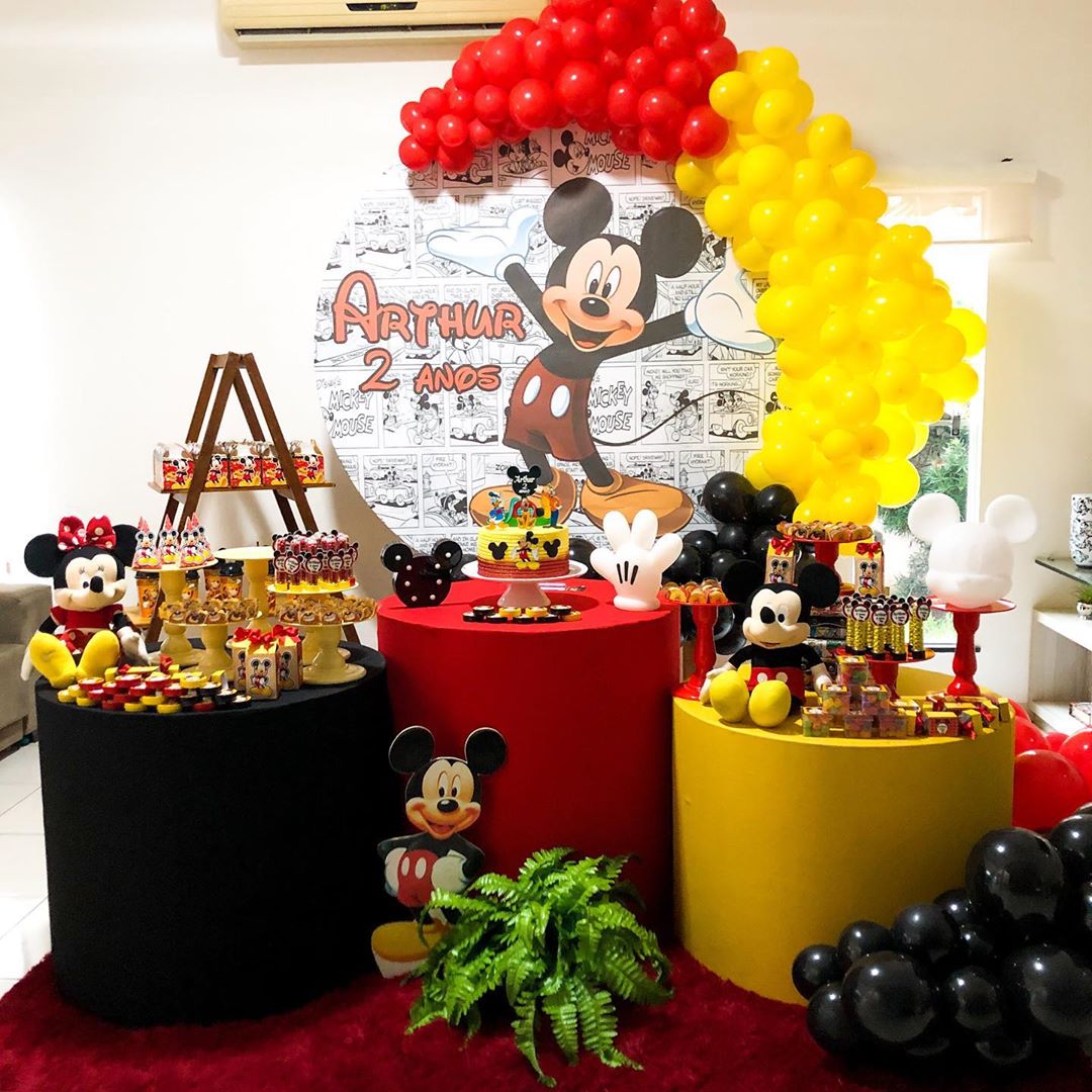 Descortés Acechar pacífico Las mejores ideas para una Fiesta de Mickey Mouse
