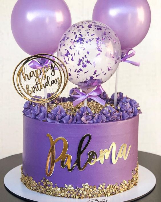 Cake balloons | 40 Diseños de con globos