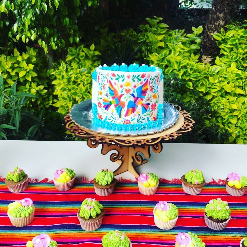 pastel para fiesta mexicana