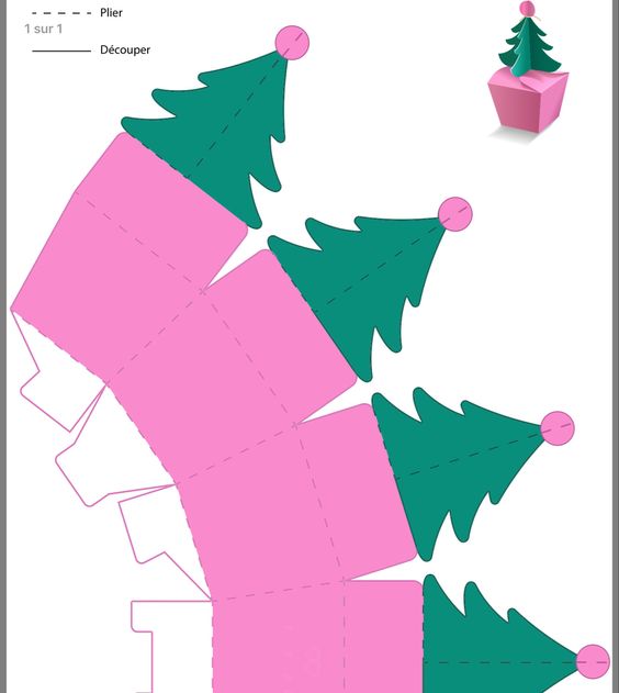 20 Moldes Para Cajas Navideñas De Cartón Para Imprimir Y Decorar 