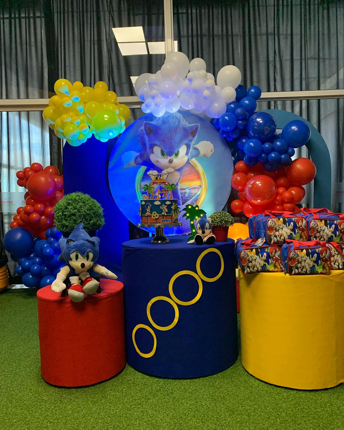 Fiesta de Sonic: Decoraciones, fondos, dulceros, pasteles y mucho más