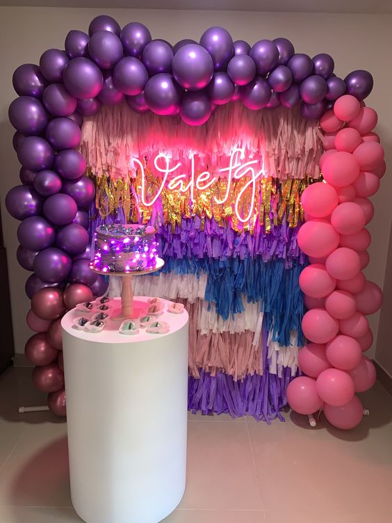 decoracion de cumpleaños para mujer