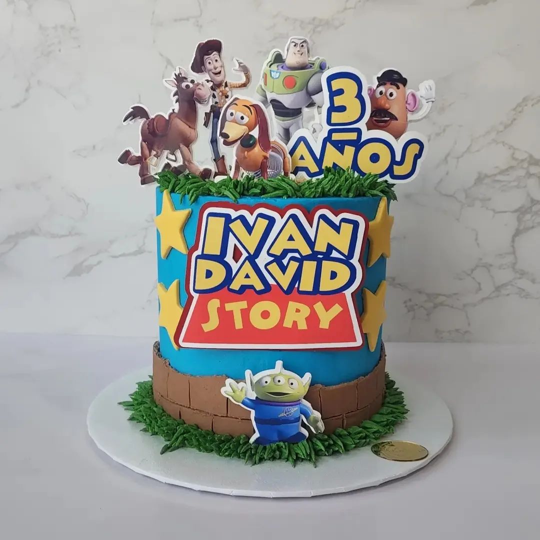 torta toy story sencillo