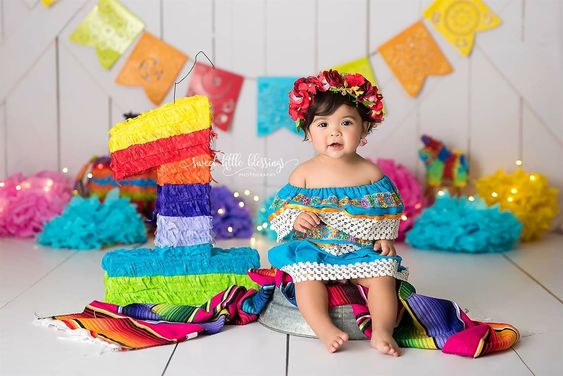 vestido mexicano para niña