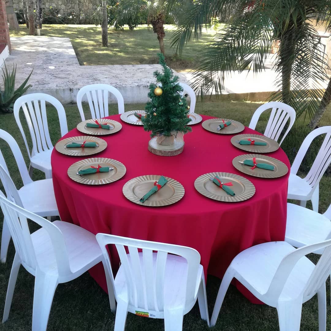 centros de mesa para una fiesta de navidad