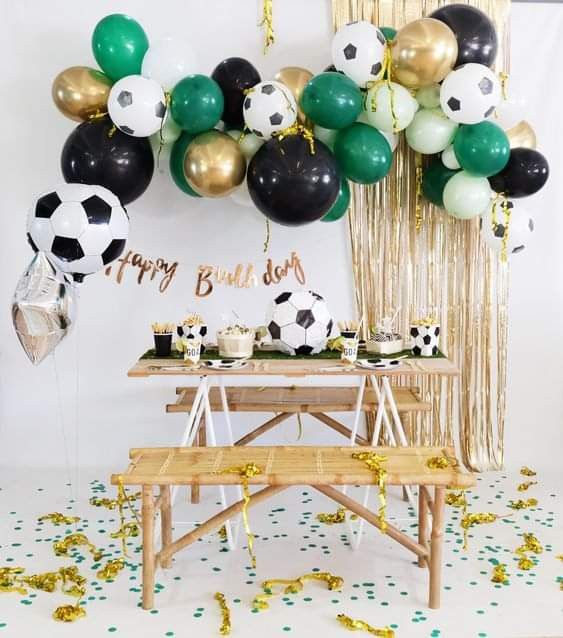 Decoración de Futbol sencilla