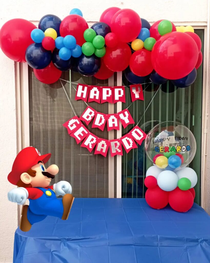 Fiesta de Mario Bros sencilla