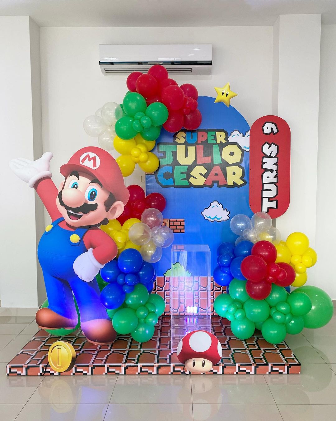 actualizar divorcio arrastrar Ideas para decorar una Fiesta de Super Mario Bros