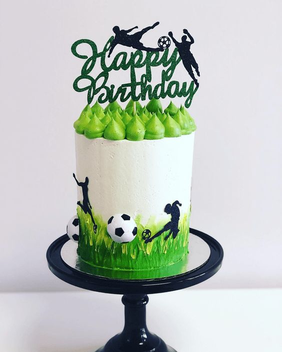 Pastel de Futbol sencillo