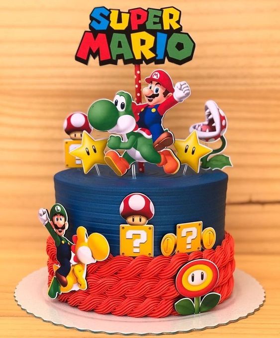 torta de Mario Bros