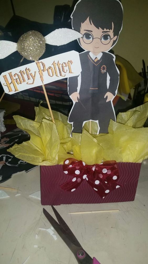 centros de mesa de Harry Potter