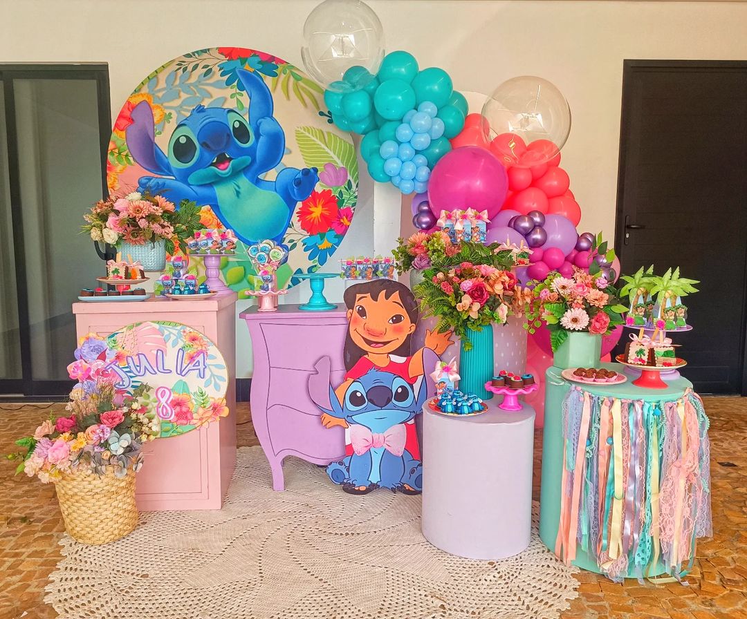 Cumpleaños de Stitch para niña