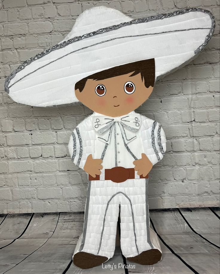 Piñata de charro bautizo