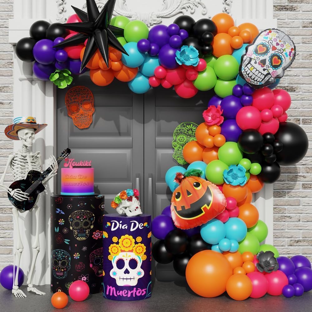 Decoración fiesta de día de muertos 