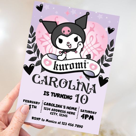 Cumpleaños de Kuromi de 10 años