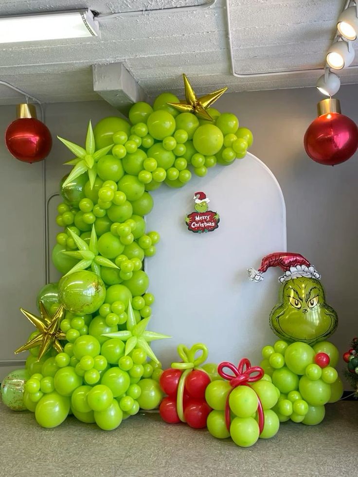 Decoración Grinch navidad