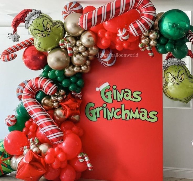 Decoración Grinch navidad