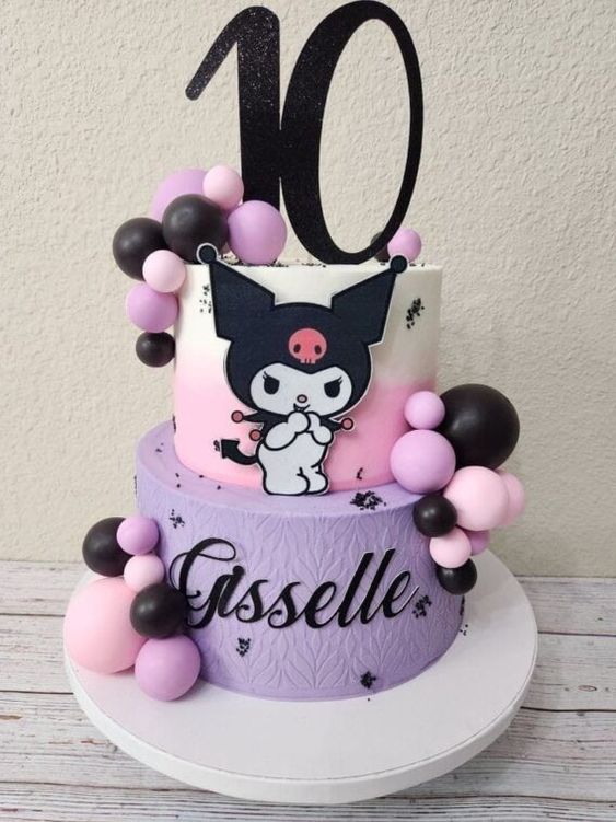 Torta de Kuromi