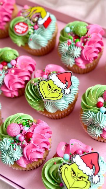 Cupcake Grinch