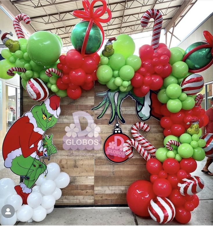 Ideas de decoración cumpleaños del Grinch